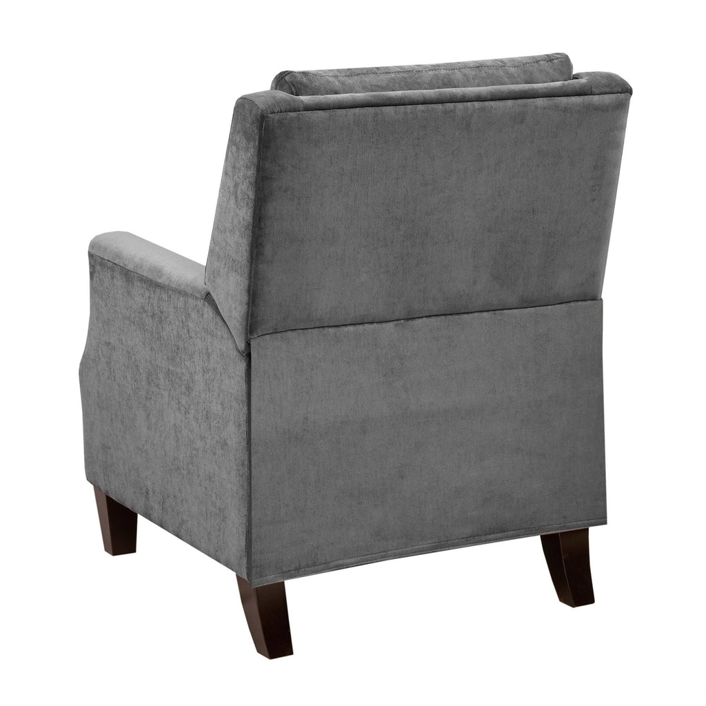 Grey Push Back Recliner B283