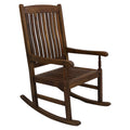 Wood High Back Patio Rocker O91538