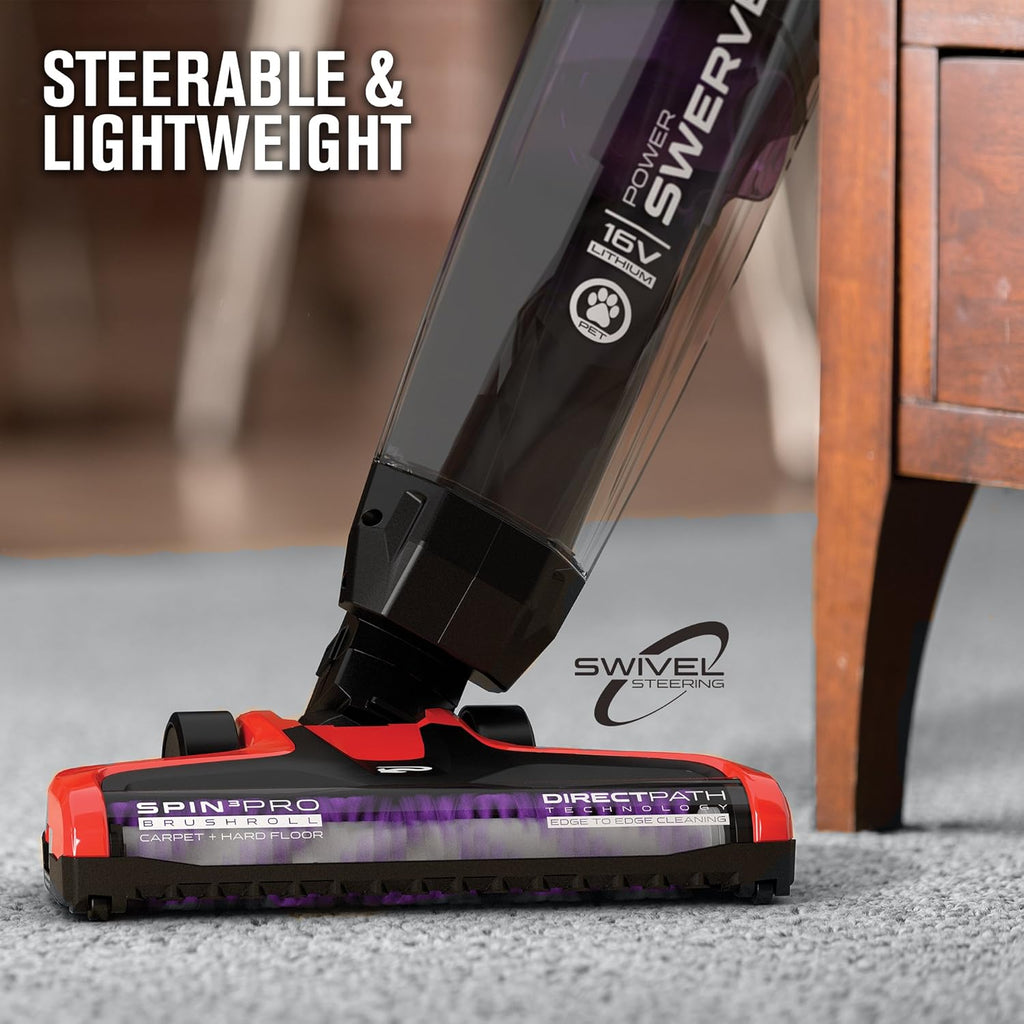 Red Cordless Stick Upright Vacuum Cleaner C3489