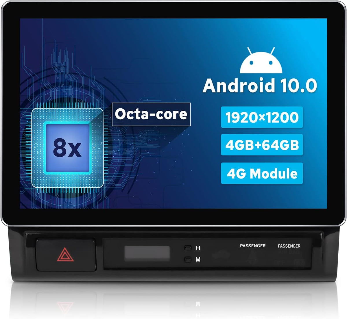 10.1 Inch Octa Core Car Stereo Android 10 Head Unit 4GB+64GB L190