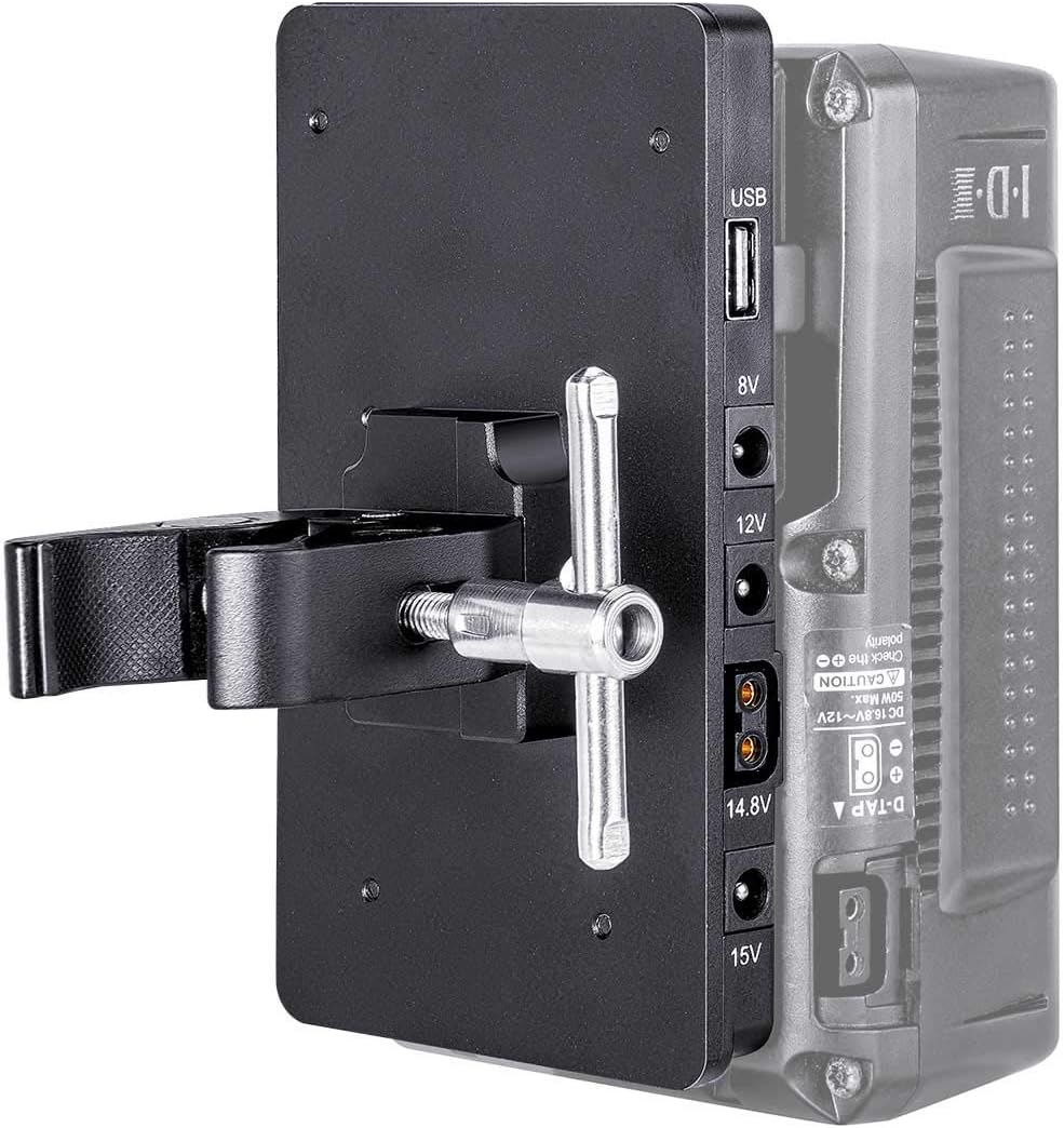 V Mount Battery Adapter Plate with Super Clamp Z550543