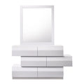 White Dresser & Mirror F145045