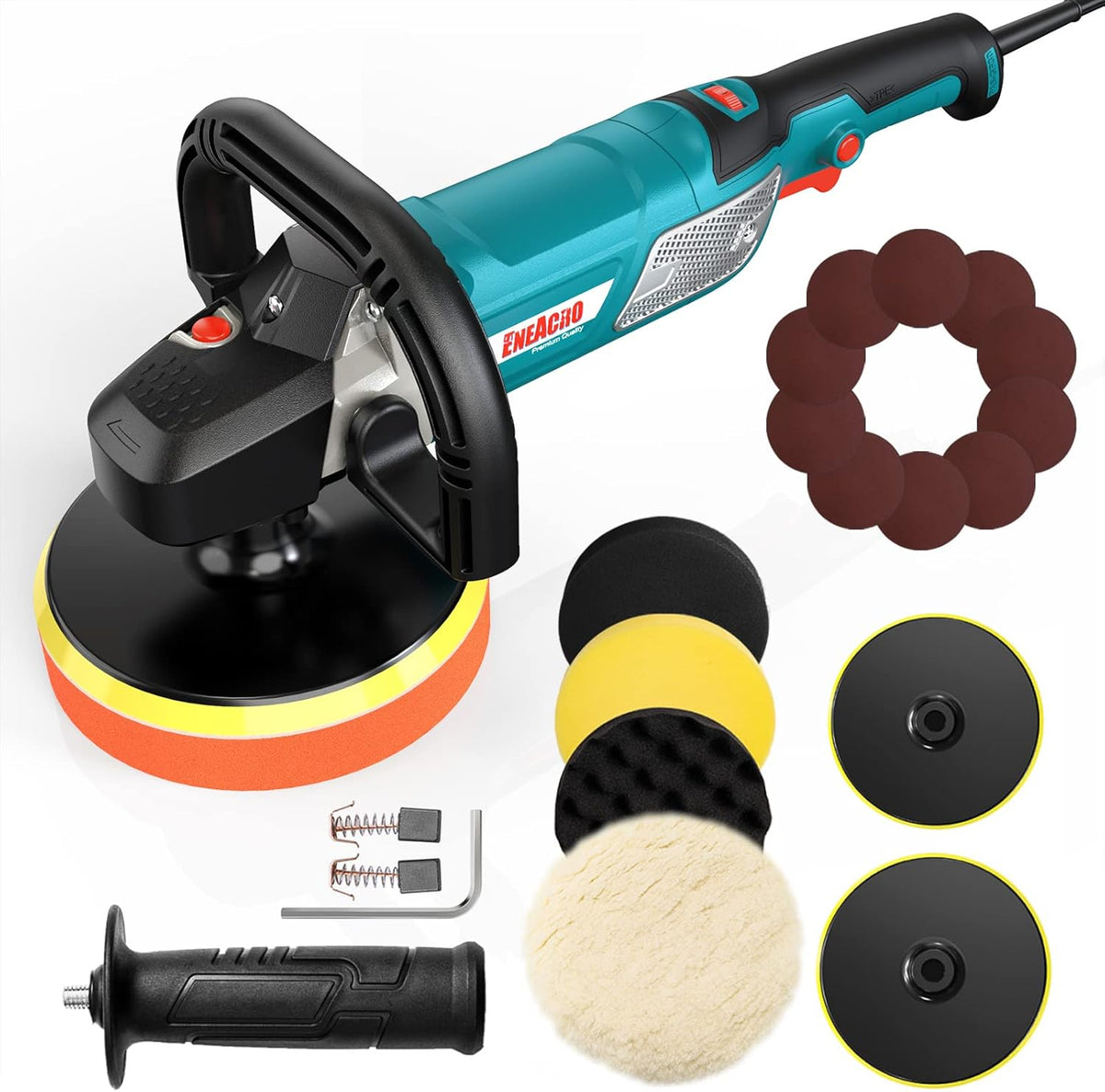 12 Amp 6-inch/7-inch Variable Speed Rotary Polisher R5560