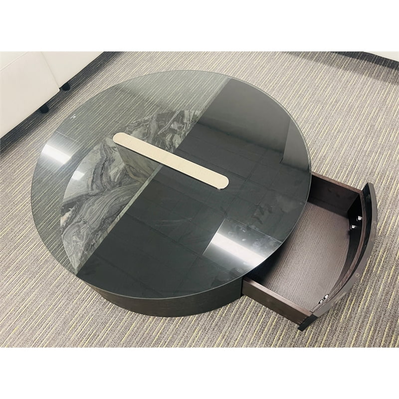 Faux Marble & Wood Coffee Table T998327