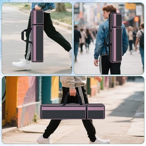 4x5 Soft Padded Pool Cue Case with Backpack Straps N826514