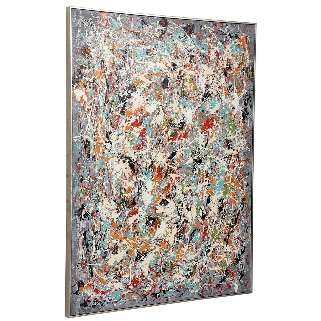 Hand Painted Canvas N176