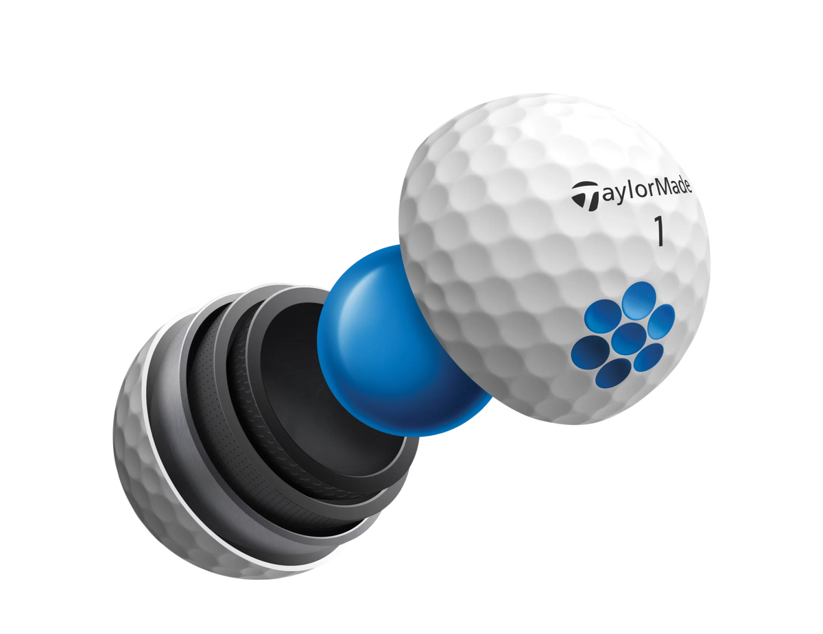 White 12 Pack Golf Balls B2513