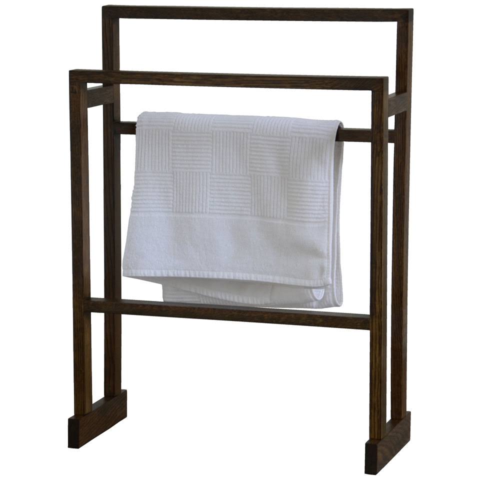 Dark Oak Towel Rail P25315