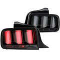 Black Smoked LED Tail Lights D80417