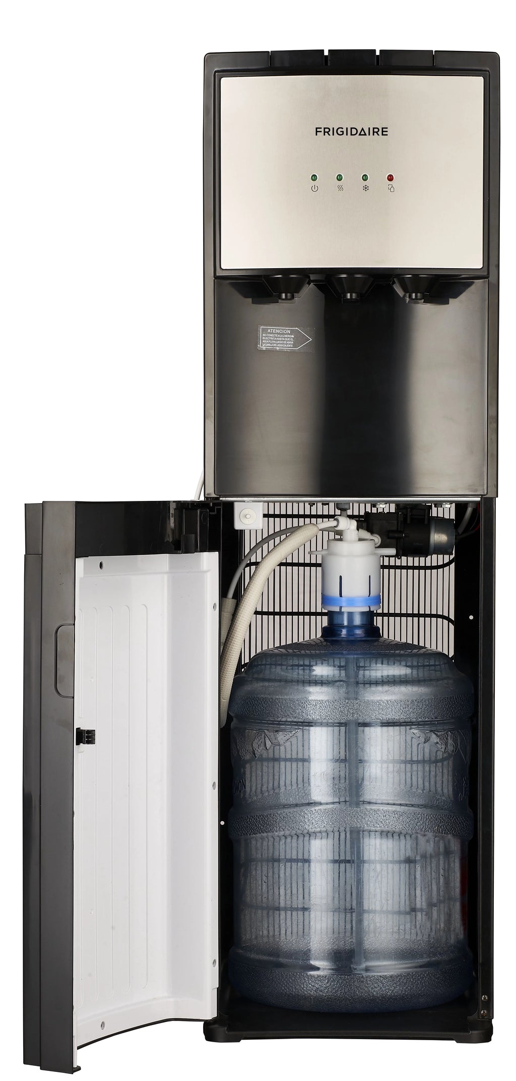 5 Gallon Bottom Loading Hot and Cold Water Dispenser Stainless Steel W14215