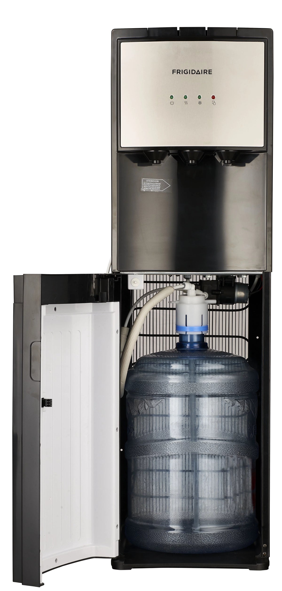 5 Gallon Bottom Loading Hot and Cold Water Dispenser Stainless Steel W14215