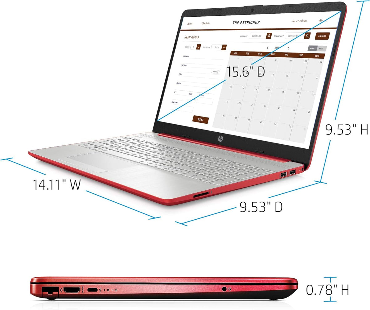 15.6in Laptop Intel Pentium Quad-Core N5000 4GB RAM 500GB Hard Drive Windows 10 S Renewed T412