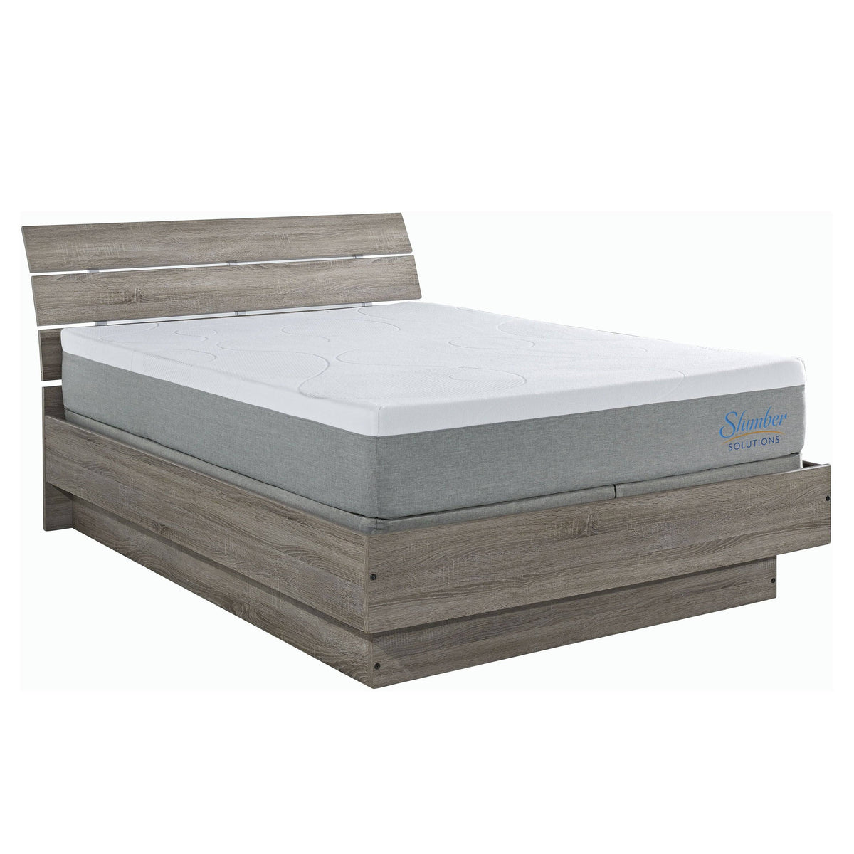 12-Inch Full-Size Gel Memory Foam Mattress Set E746774