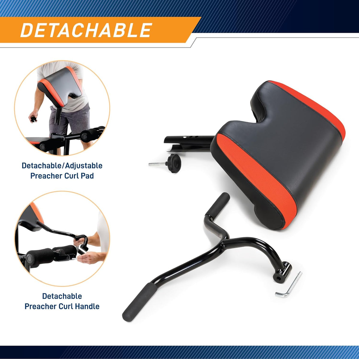 Adjustable Olympic Weight Bench with Leg Developer and Squat Rack B4150