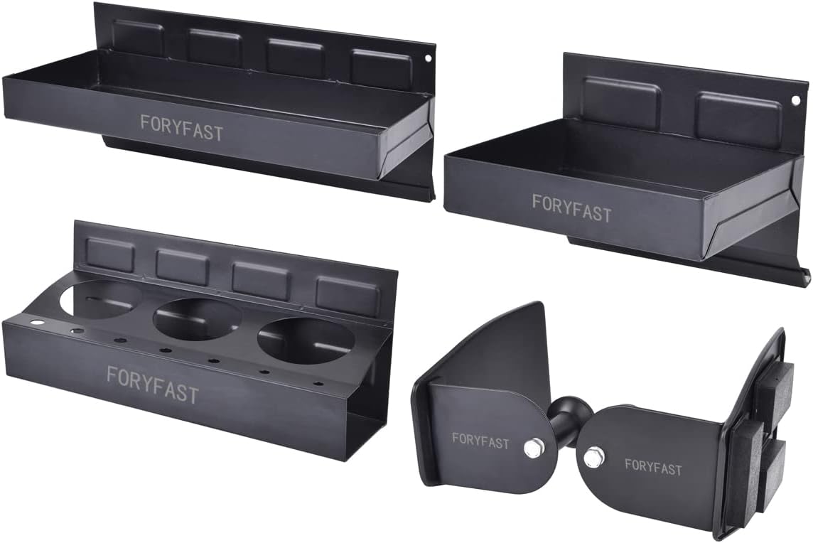 Magnetic Toolbox Tray Set and Holder 4-piece V1256