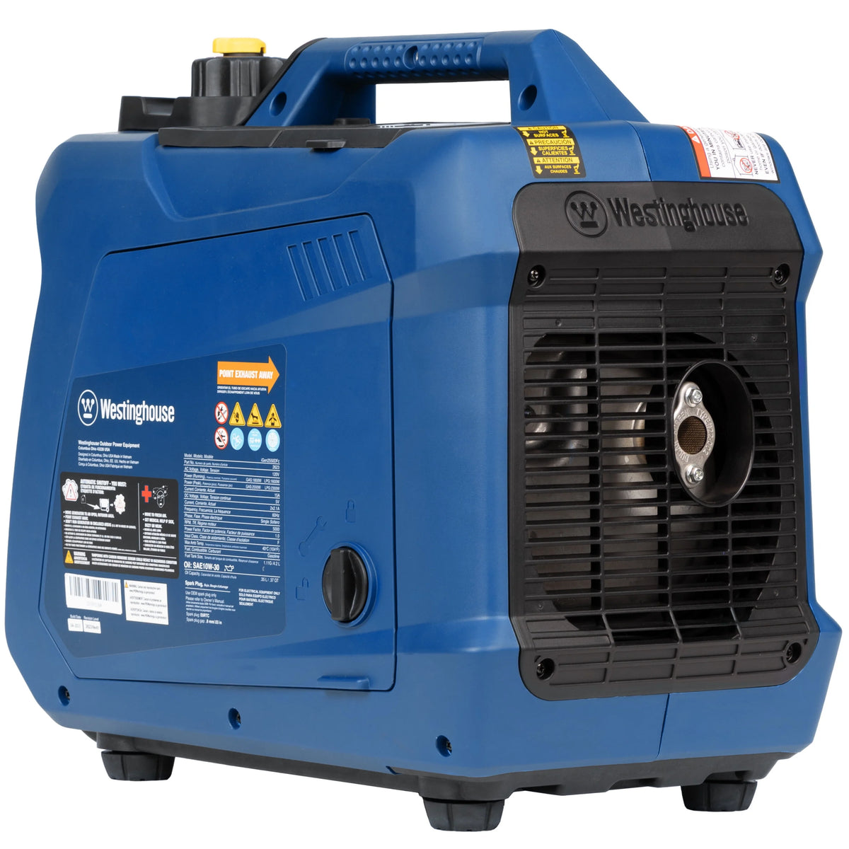 2550 Peak Watt Dual Fuel Portable Inverter Generator with CO Sensor P4503