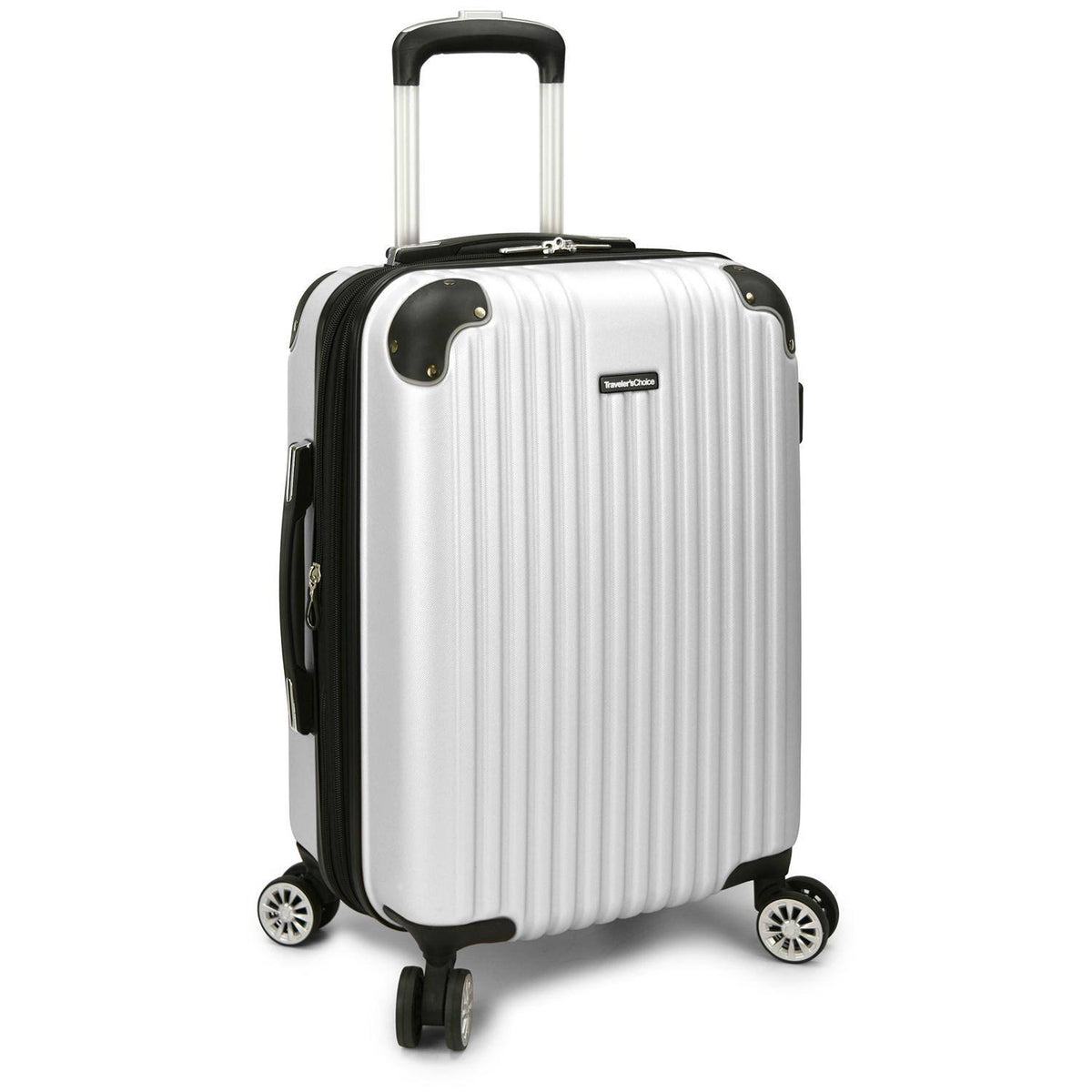 Pear White 3-Piece Hardside Expandable Spinner Set B63304