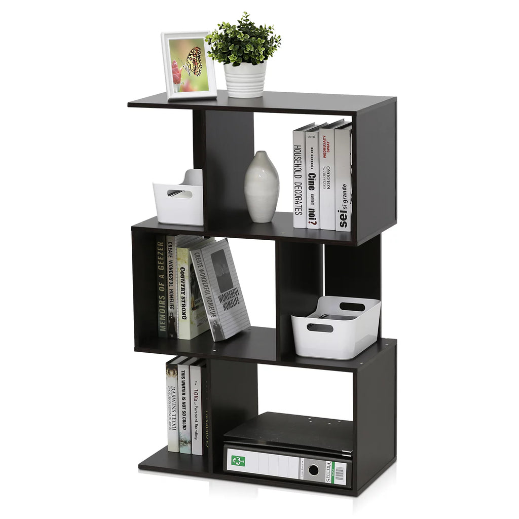 3-Tier Espresso Book Shelf Z827