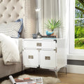 Lacquer Finish 3 Drawer Nightstand T6892