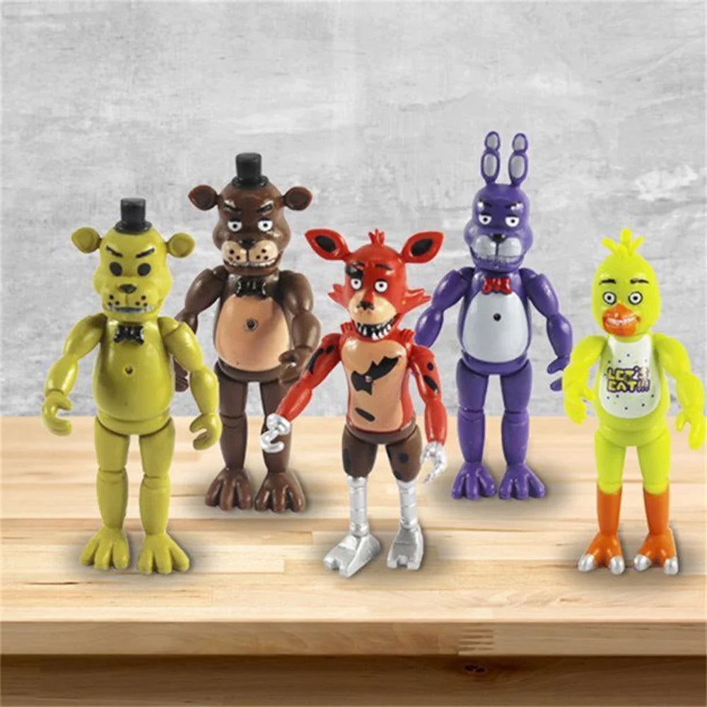 10Pcs FNAF Action Figures Gift Toys R944250