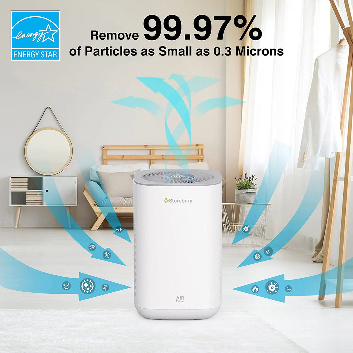 C350 Air Purifier with H13 True HEPA Filter X351393