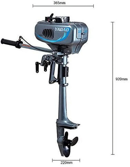 2 Stroke 3.5HP Outboard Motor Boat Engine S46526
