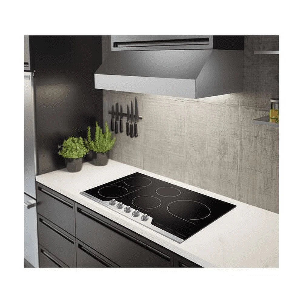 30 inch Stainless 5 Burner Electric Cooktop S214
