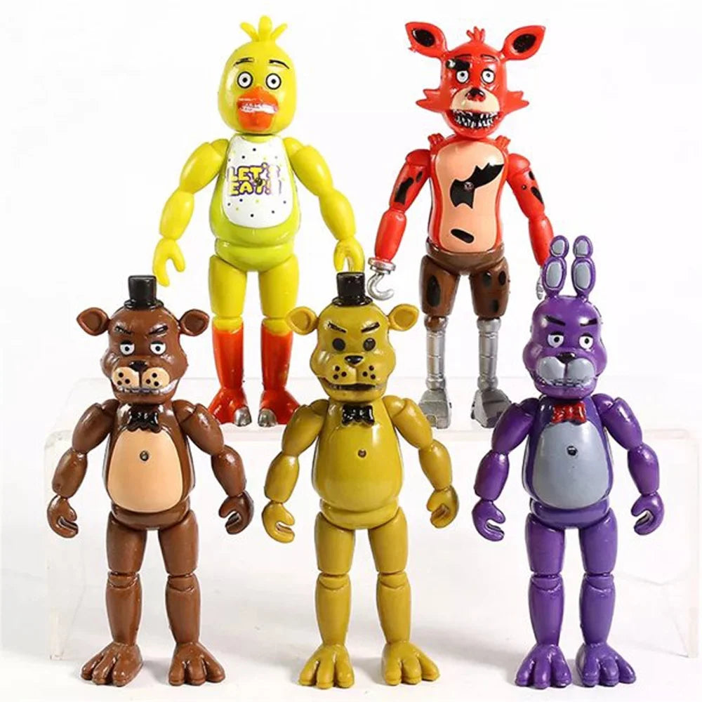 10Pcs FNAF Action Figures Gift Toys R944250