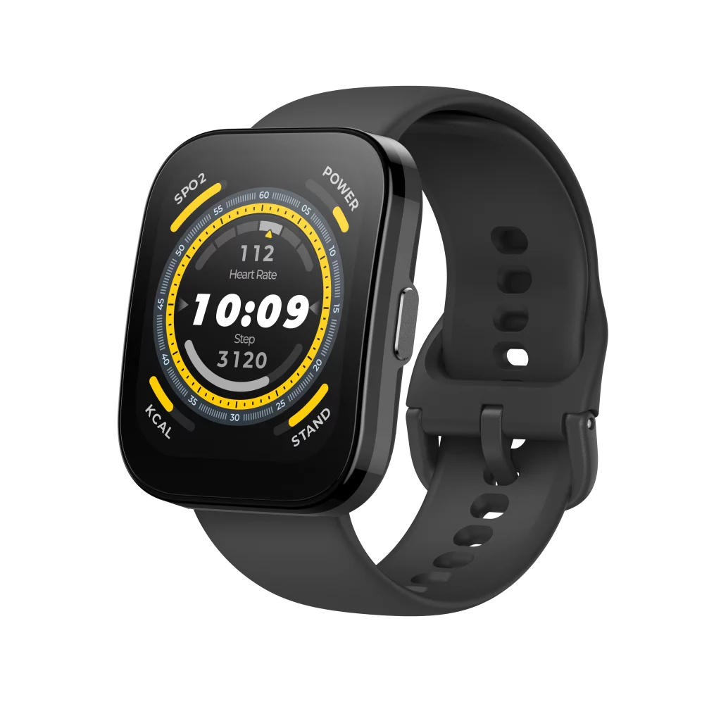 Soft Black Smart Watch with Ultra Large Screen & Bluetooth Calling P484