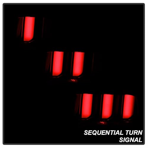 Black Smoked LED Tail Lights D80417
