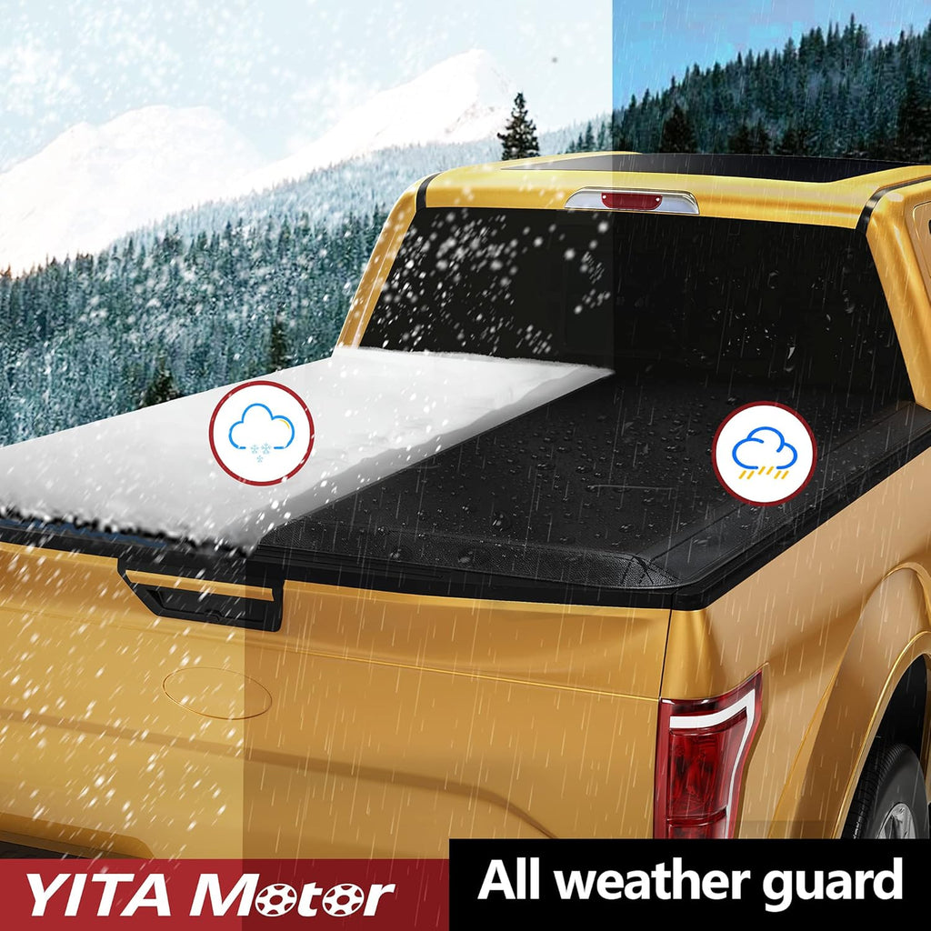 Soft Tri-Fold Truck Bed Tonneau Cover Y46049