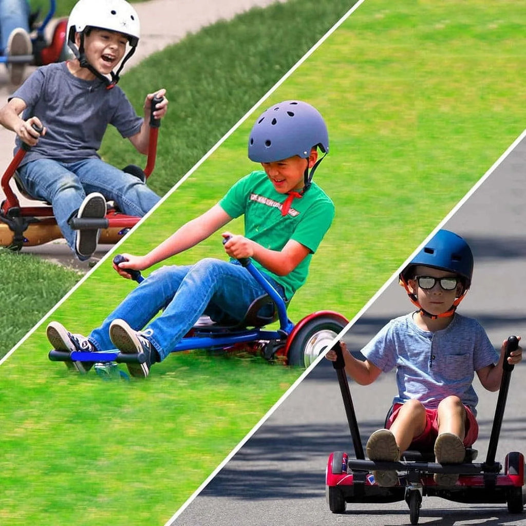 Black Hoverboard Seat Attachment for 6.5" 8" 10" Self Balancing Scooter A7687