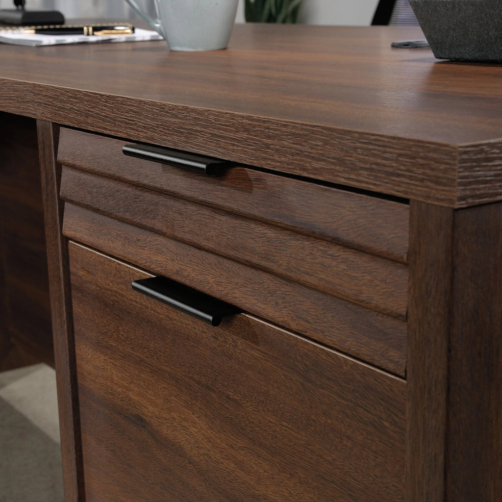 72" L-Shaped Engineered Wood Computer Desk K314
