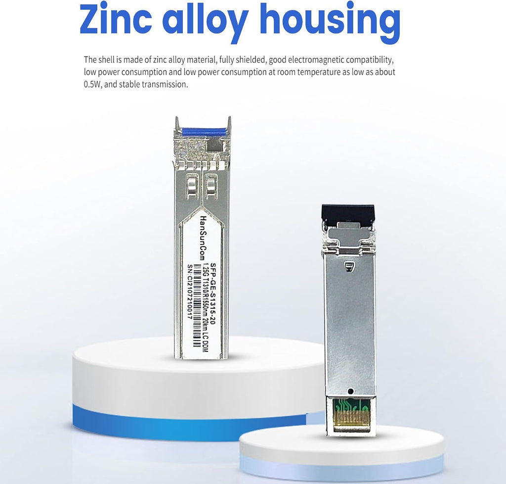 2 PCS Gigabit Fiber Optical Transceiver Connectors Z855