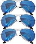 3 Pairs Metal Frame Sunglasses N962309