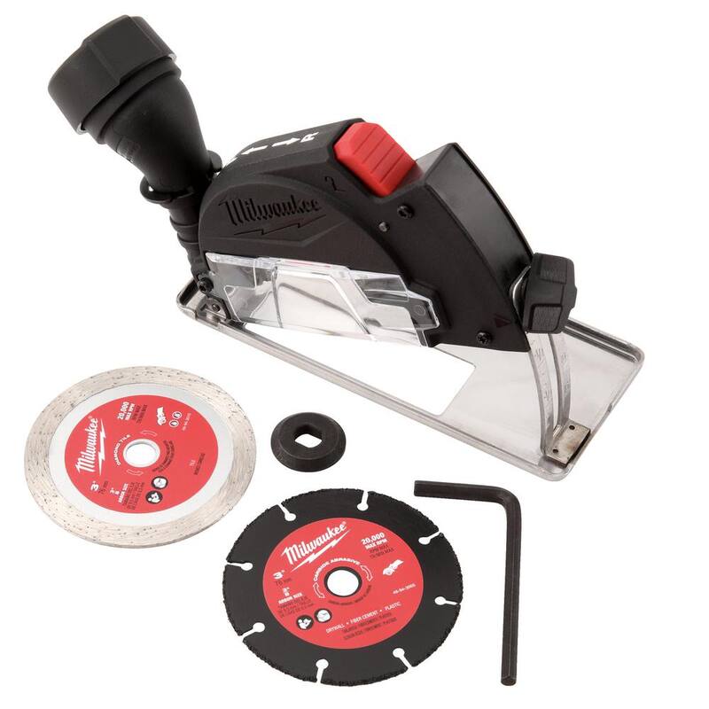 12V Cordless Cut Off Saw Kit with Battery Charger and Blades M68925