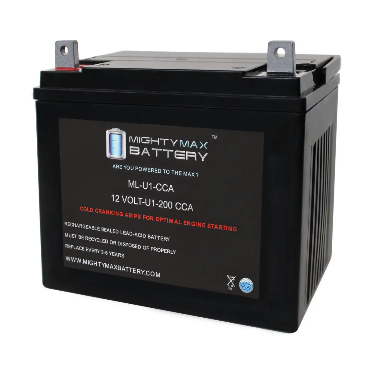 12V 200CCA Battery B474304