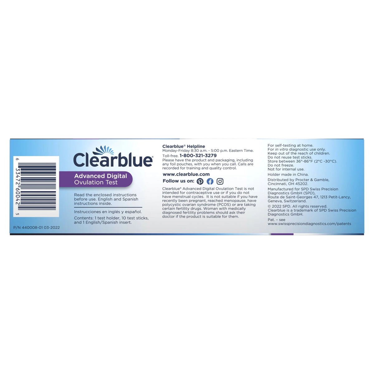 10 Tests Ovulation Test Q89234