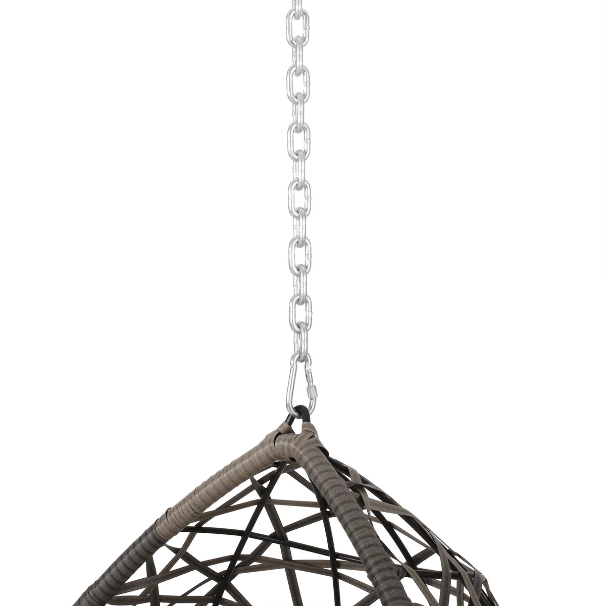 Gray Wicker Hanging Chair M6501