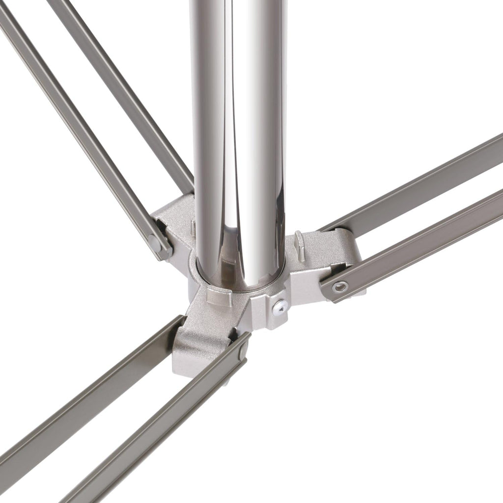 Stainless Steel Light Stand 102 inches Heavy Duty with Universal Adapter X317