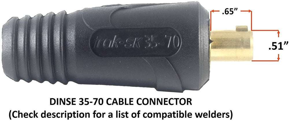 200 Amp Welding Ground Clamp Lead Assembly E4584