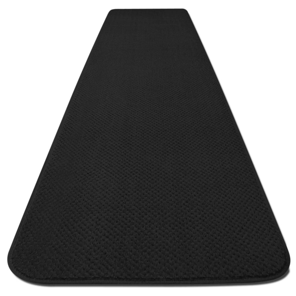 Skid-Resistant Carpet Runner - Black - 10 ft. x 27 in. Y252097