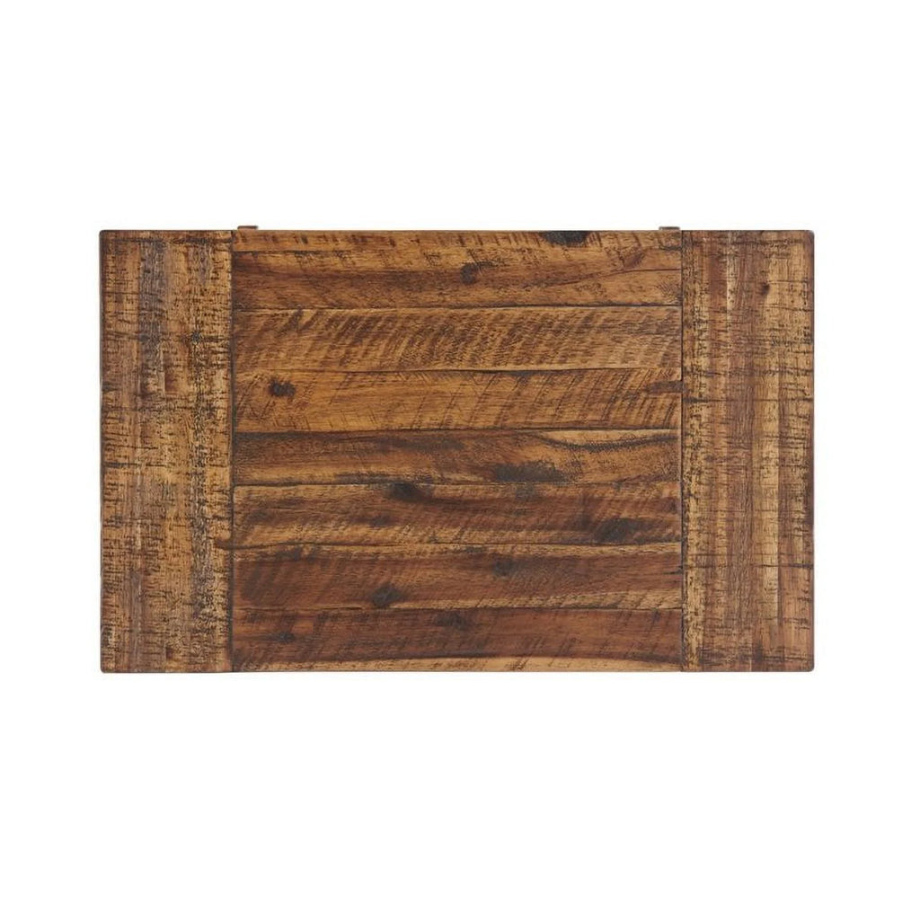 Industrial Wood End Table H49174