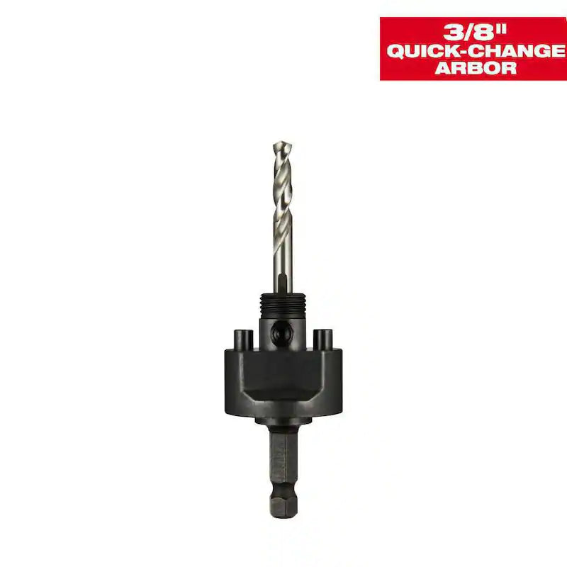 3/8 in. Large Hole Saw Arbor with Pilot Drill Bit R780276