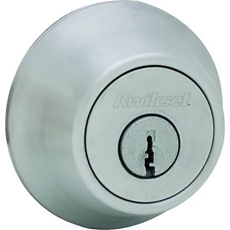 Satin Chrome Double Cylinder Deadbolt Q205