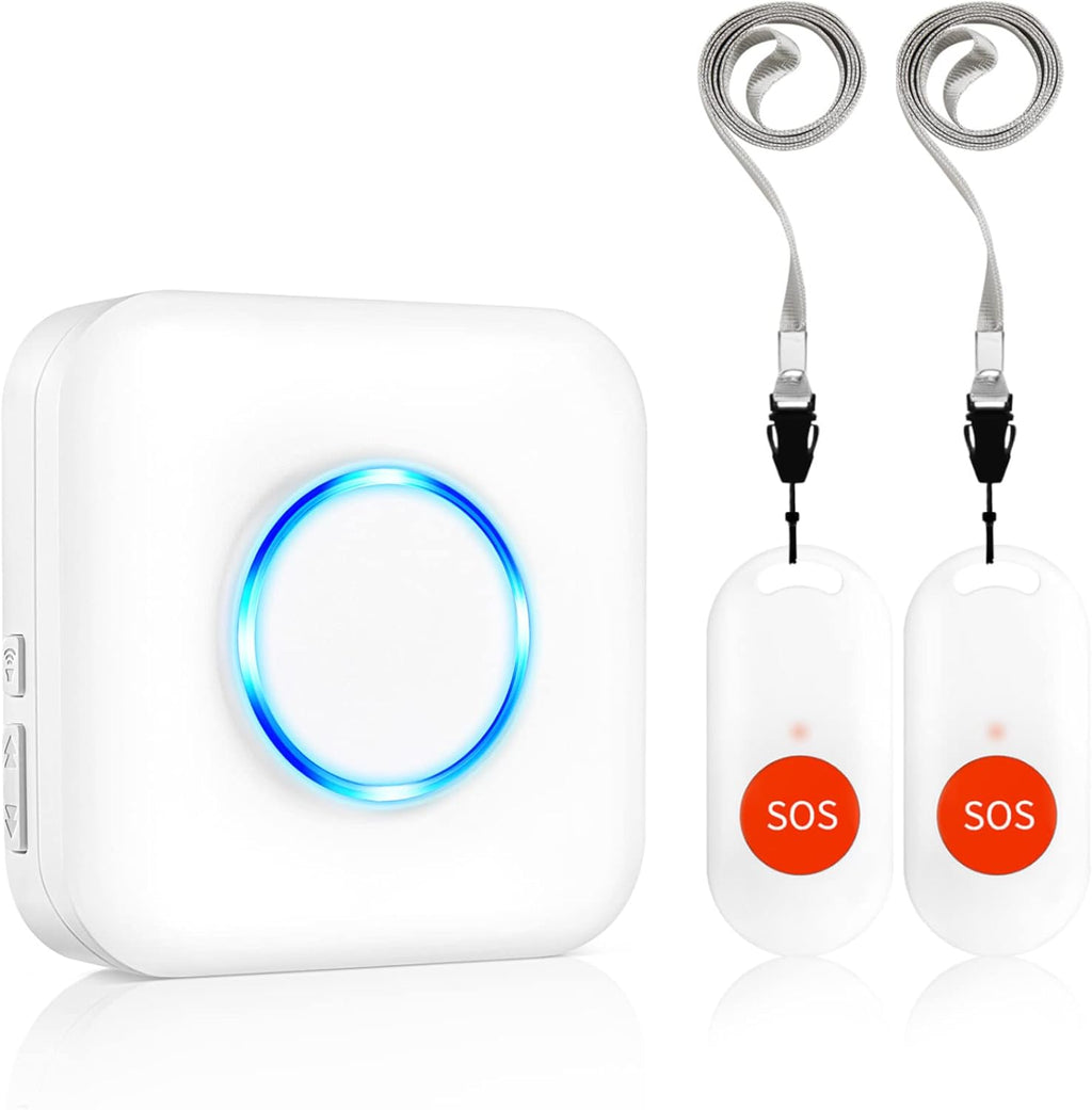Waterproof SOS Call Button Pager with 600ft Working Range A3961