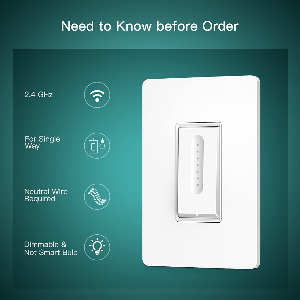 4 Pack Smart Dimmer Switch J4695