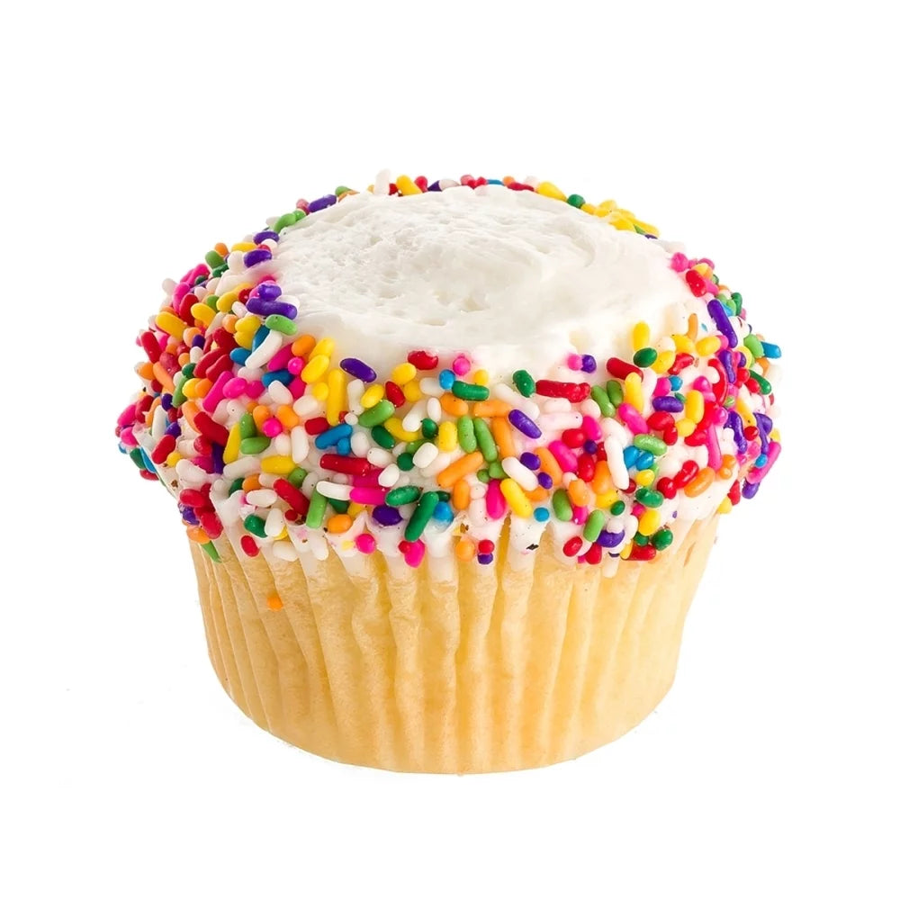Fresh Vanilla Sprinkle Cupcake F190