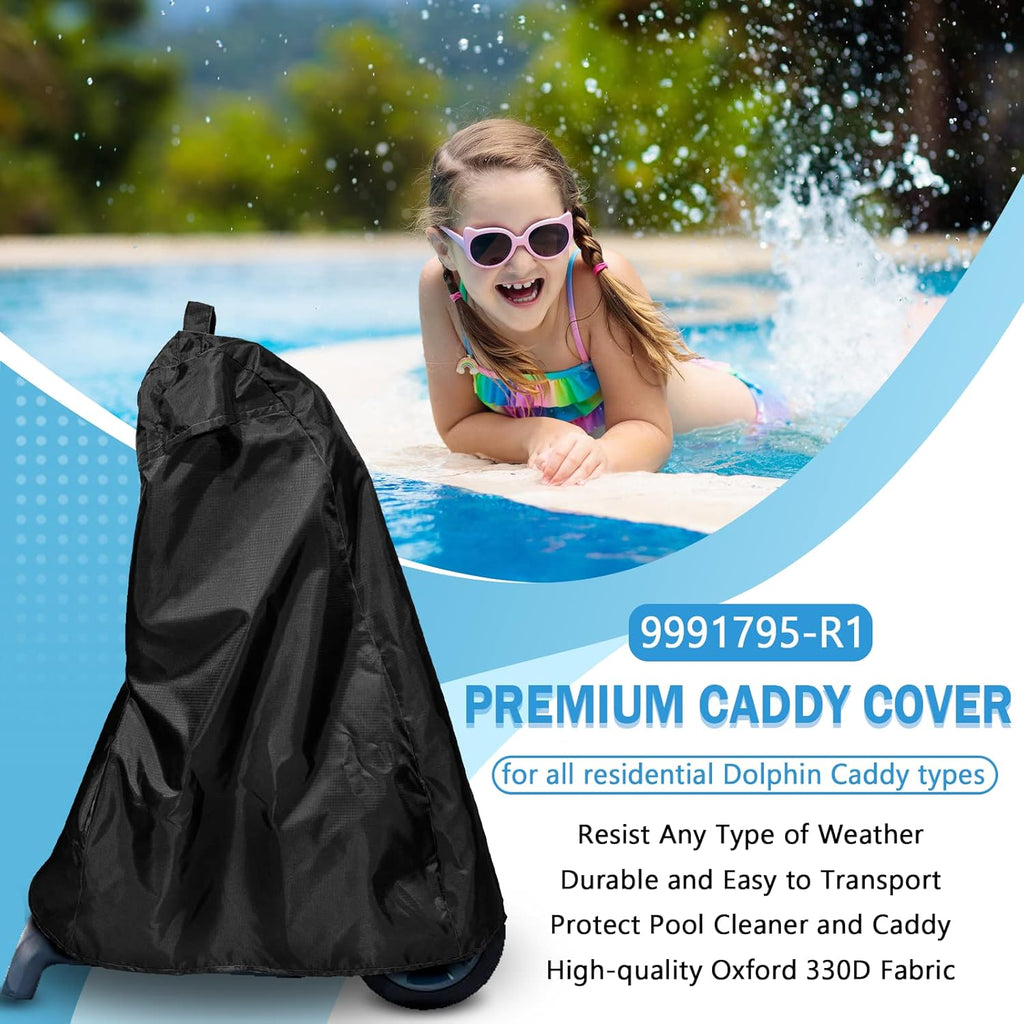Swimming Pool Cleaner Caddy Cover, Oxford 330D Fabric, Waterproof Z3528