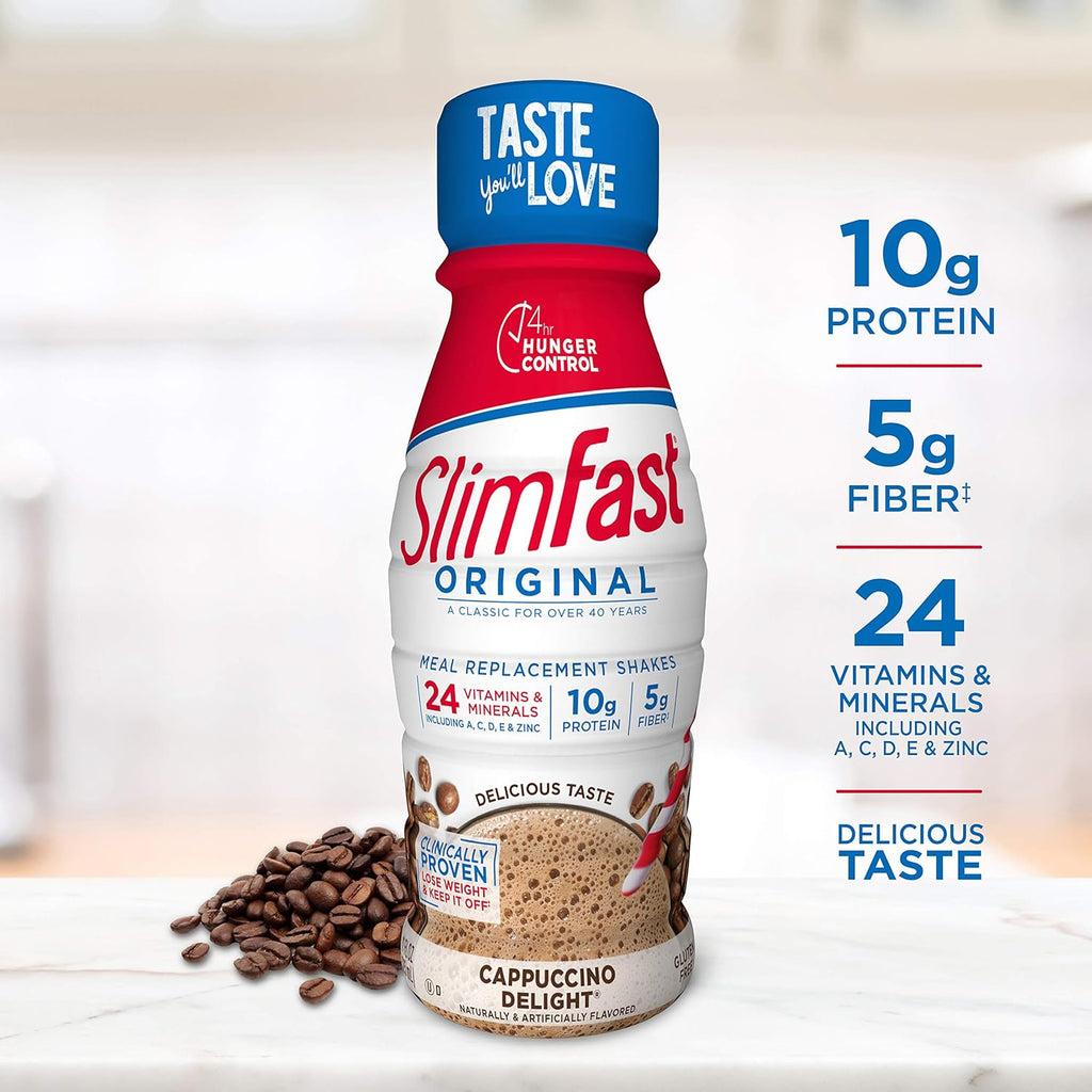 11 Fl. Oz Bottle Cappuccino Delight Meal Replacement Shake A54485